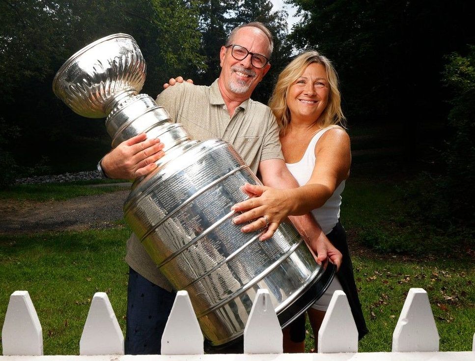 A day in the life of the Stanley Cup, on routine Monday, in a little Ottawa park, raised by an assistant fitness instructor