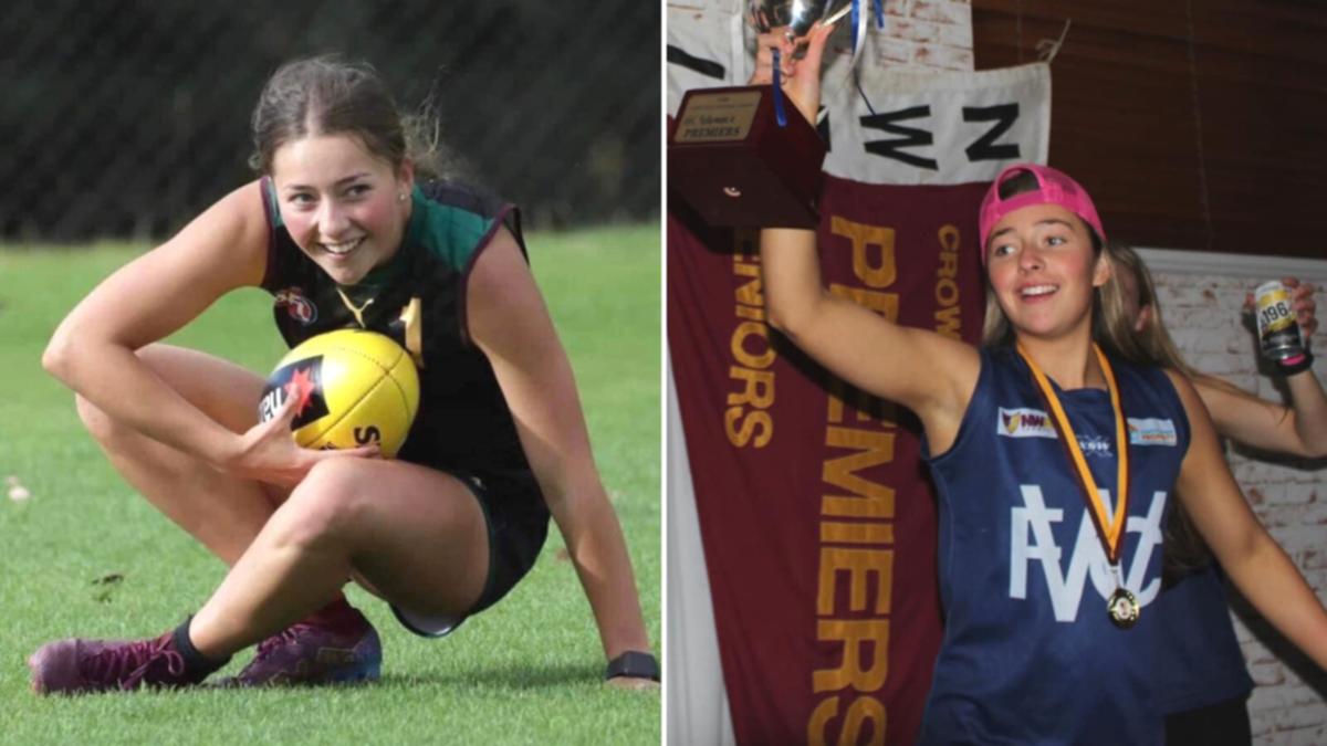 Neighborhood in grieving as teenage Tasmanian footballer Samara Whitney drops dead