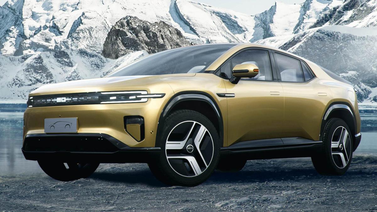 Wild Chinese electrical SUV idea can change into a ute