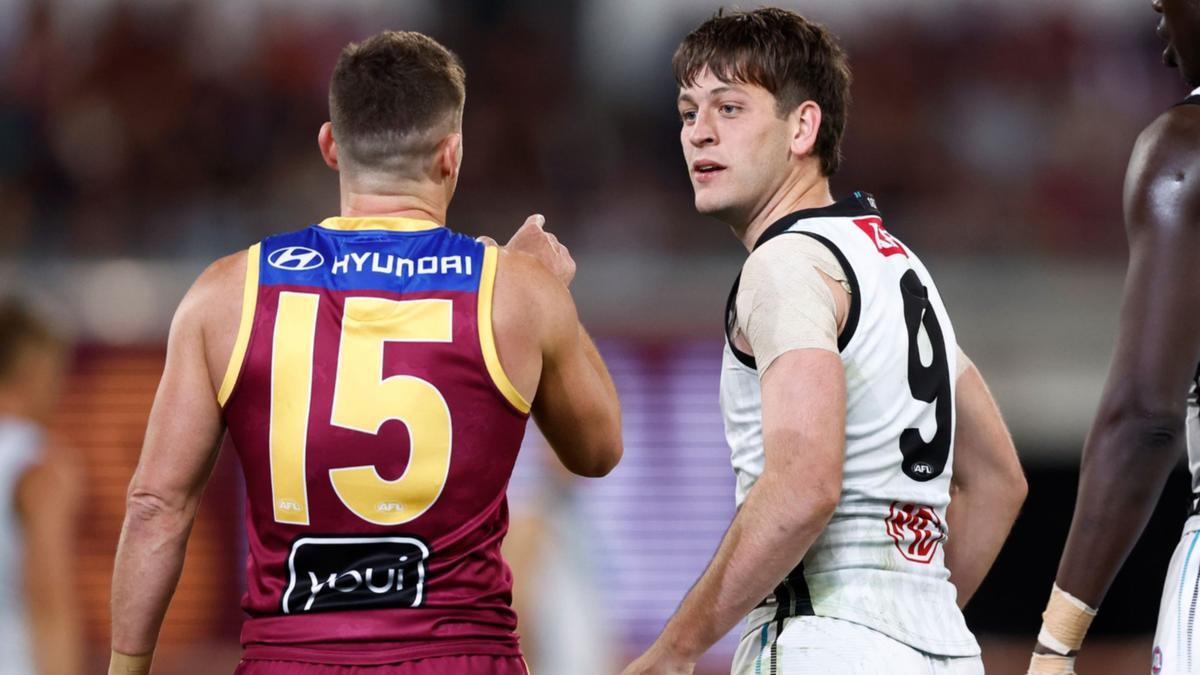 Port Adelaide super star Zak Butters in hot water for off-the-ball hit on Dayne Zorko