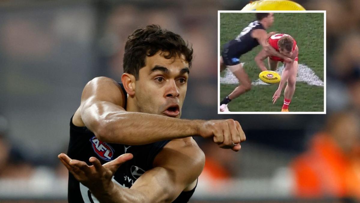 Carlton star Jack Martin polices two-match restriction for strike on Sydney’s Nick Blakey