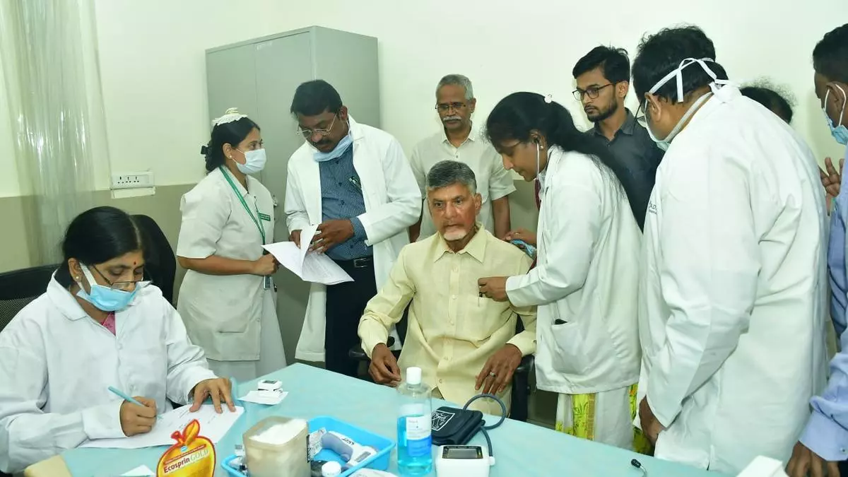 ACB Court remands previous AP CM Naidu for 14 days in graft cases