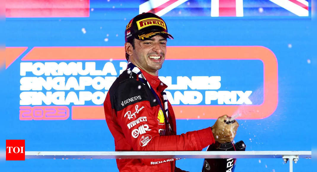 Formula 1: Carlos Sainz declares exhilarating success in Singapore Grand Prix