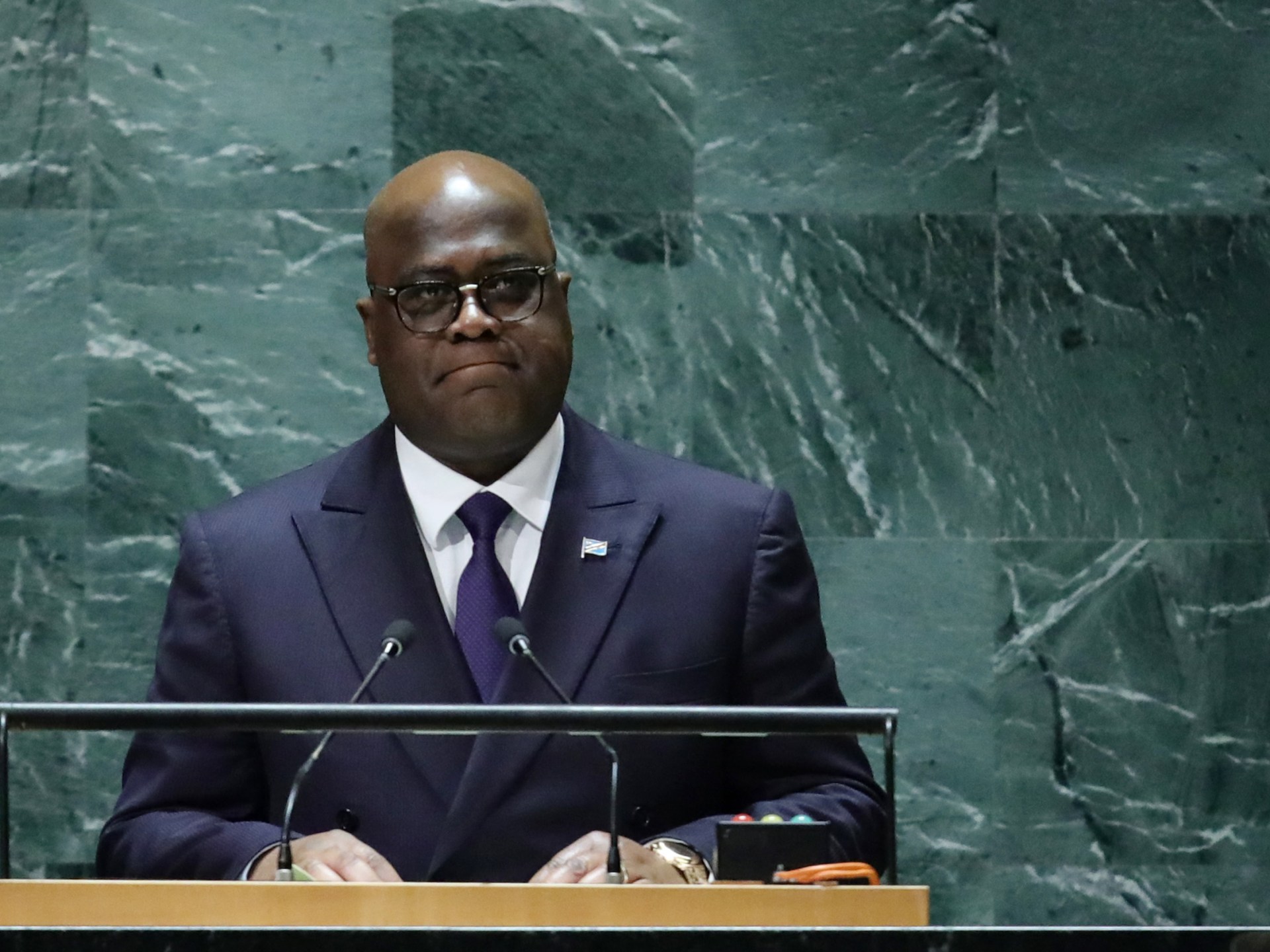 DR Congo President Tshisekedi looks for withdrawal of UN peacekeepers this year