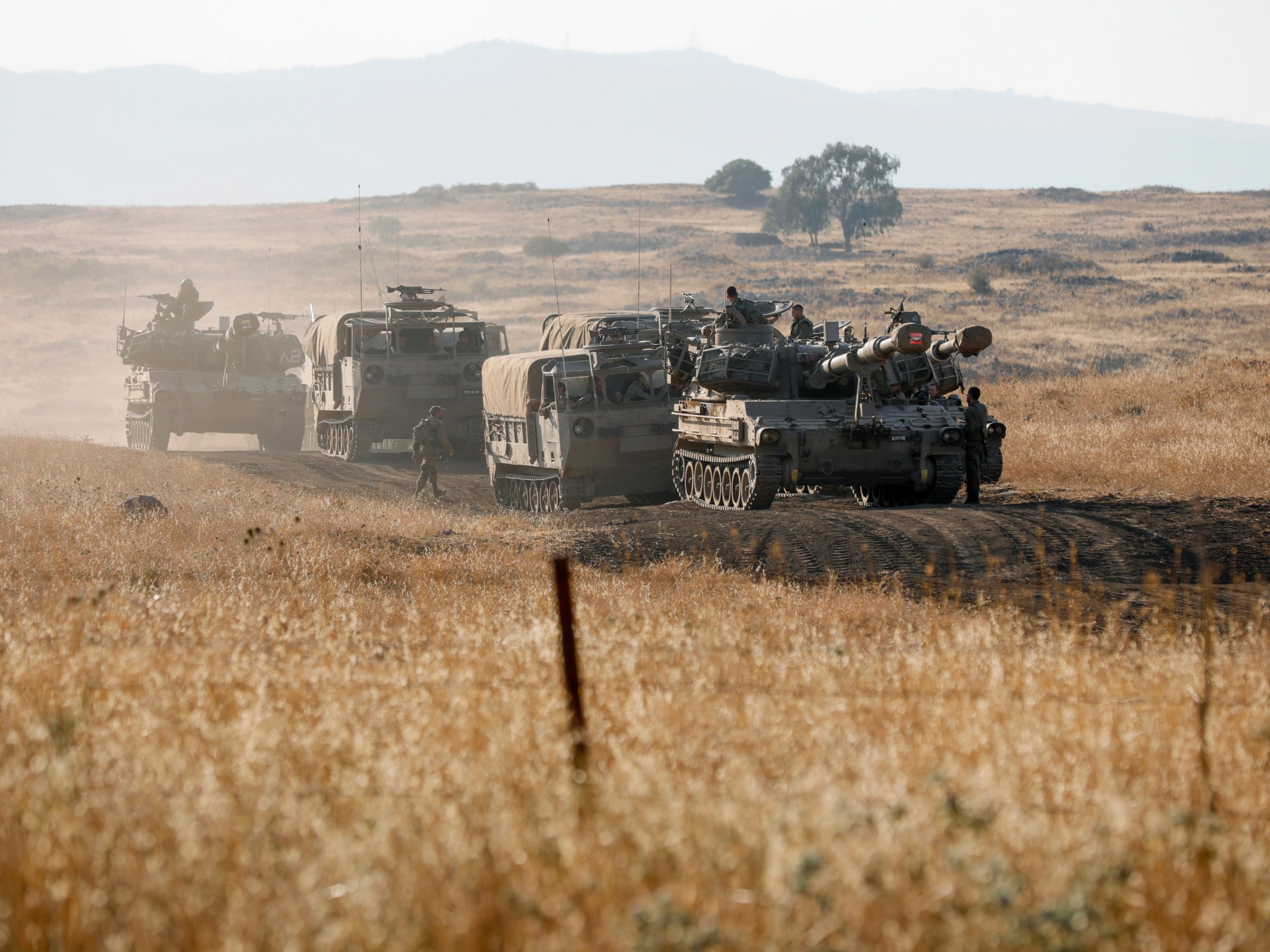 Lebanon, Israel soldiers fire tear gas along tense border in a disputed location