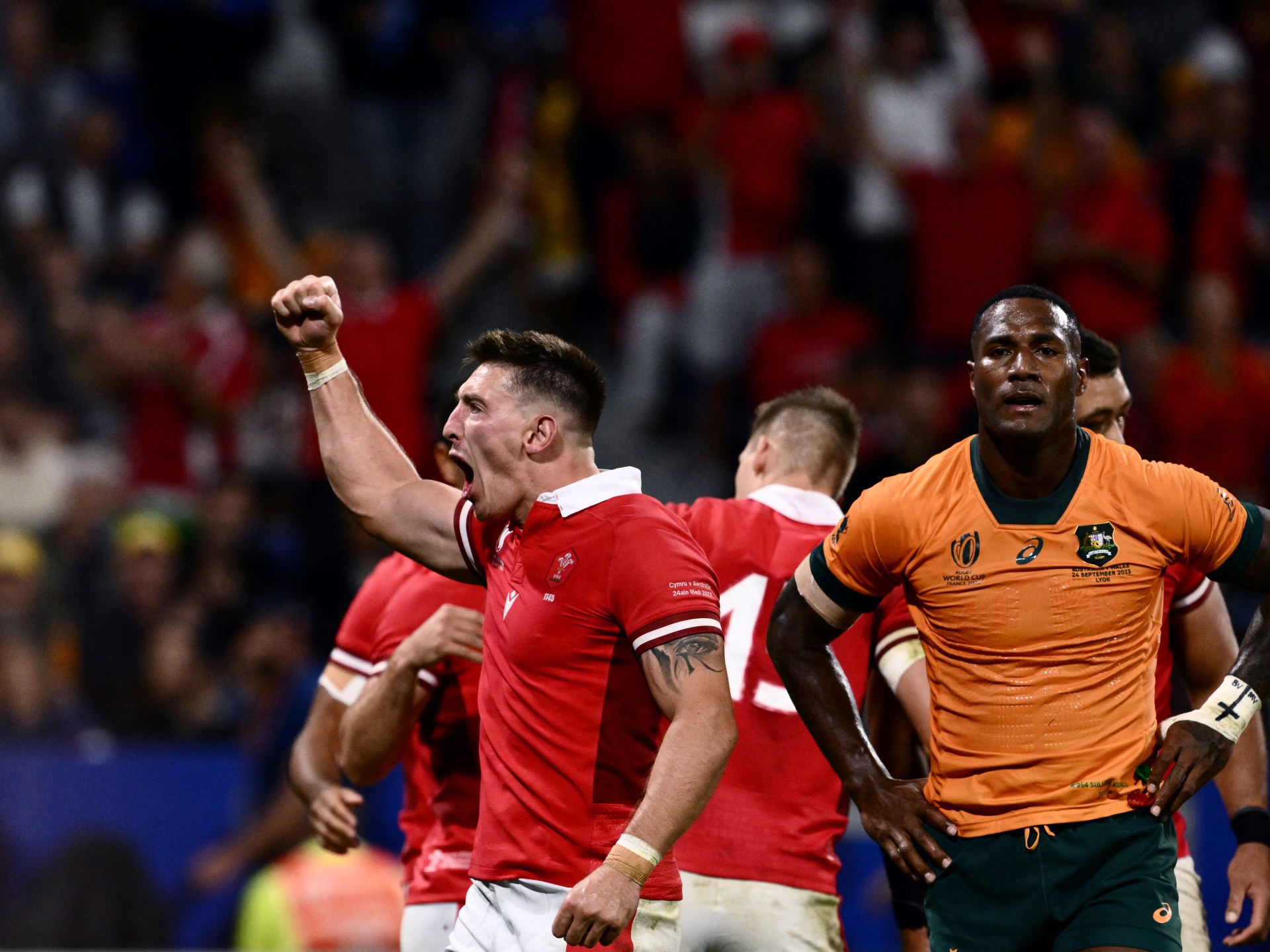 ‘Rock bottom’: Australia deals with exit after Rugby World Cup beat to Wales