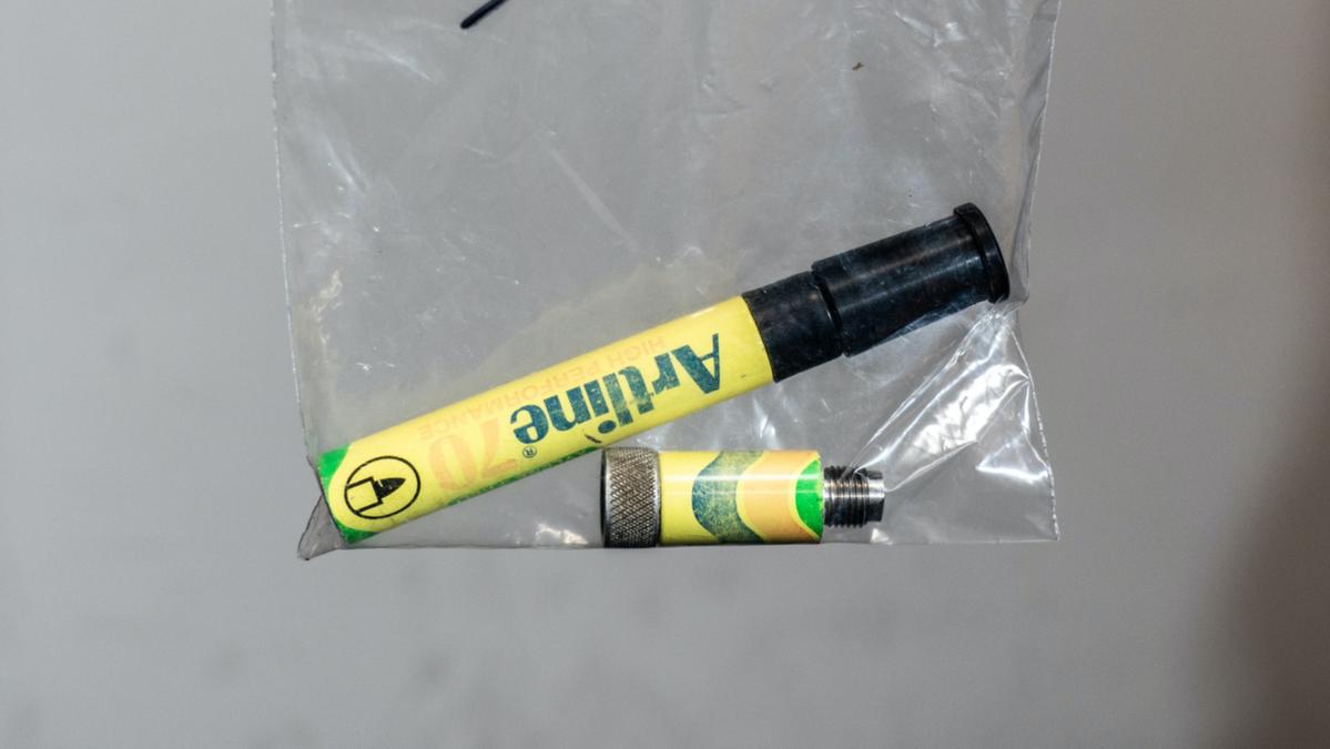 Pen weapon created to look like a marker took throughout authorities raid in Perth