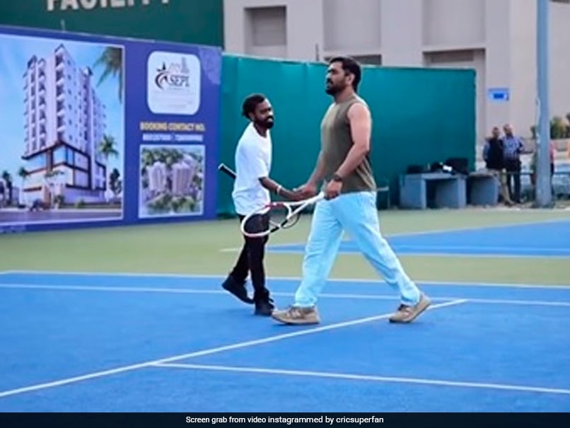 See: MS Dhoni’s Skills On Tennis Court Amazes Internet. Fans Can’t Keep Calm