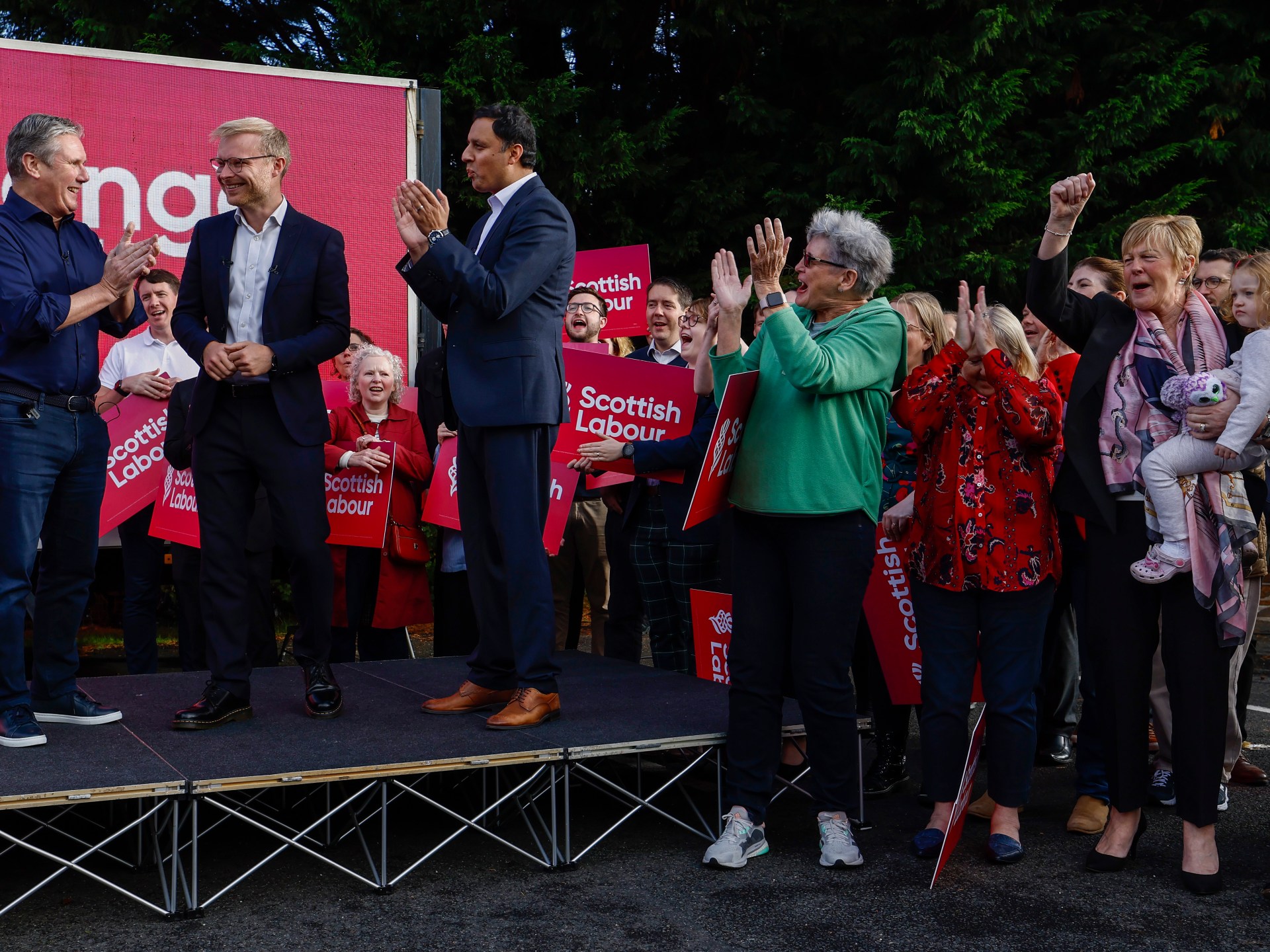 UK’s opposition Labour Party gets an increase from Scotland by-election success