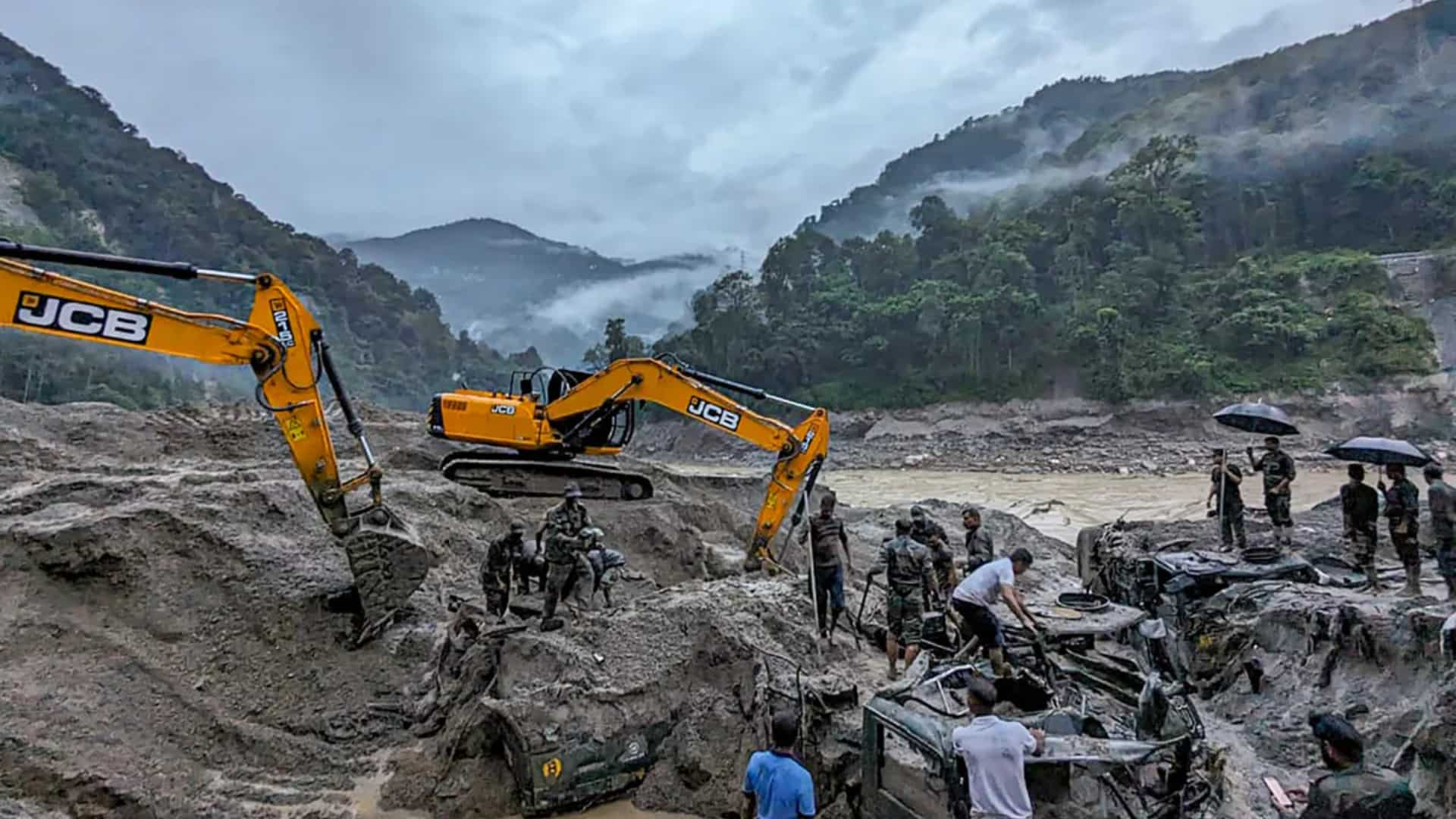 Sikkim flash floods: 53 eliminated, 27 bodies recuperated from Teesta river