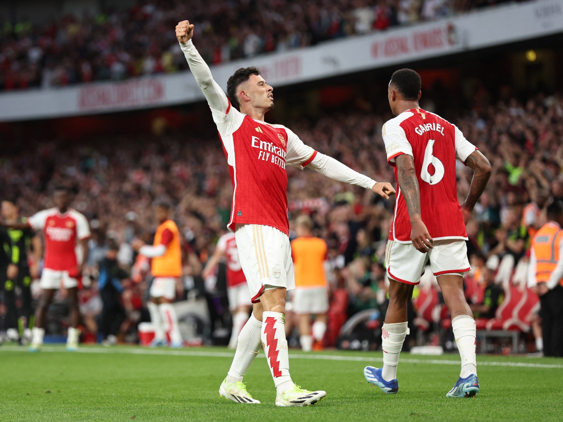 Martinelli fires Arsenal to late 1-0 win over Manchester City