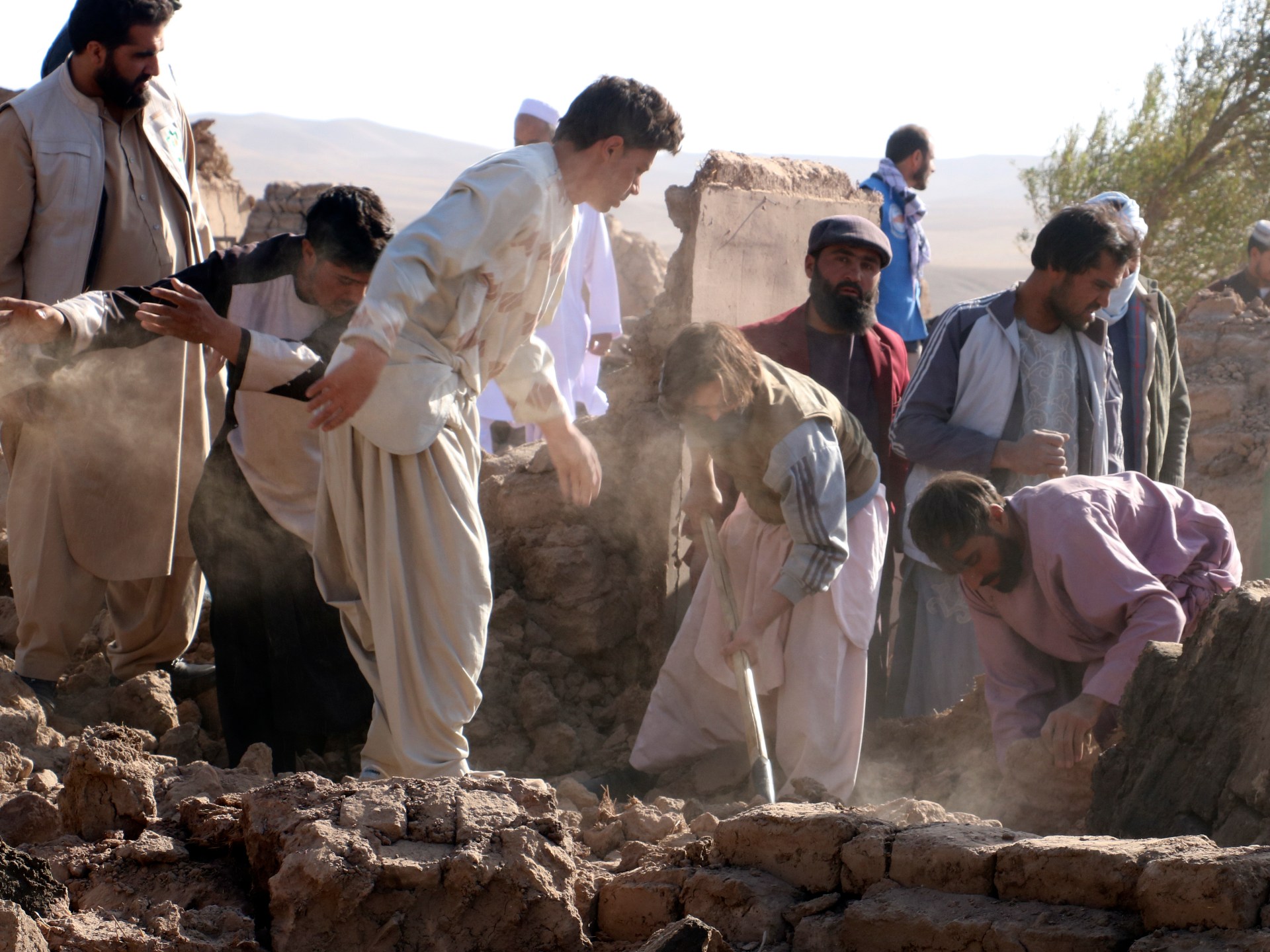 Pictures: Looking for the dead and injured as Afghanistan quakes eliminate 2,000