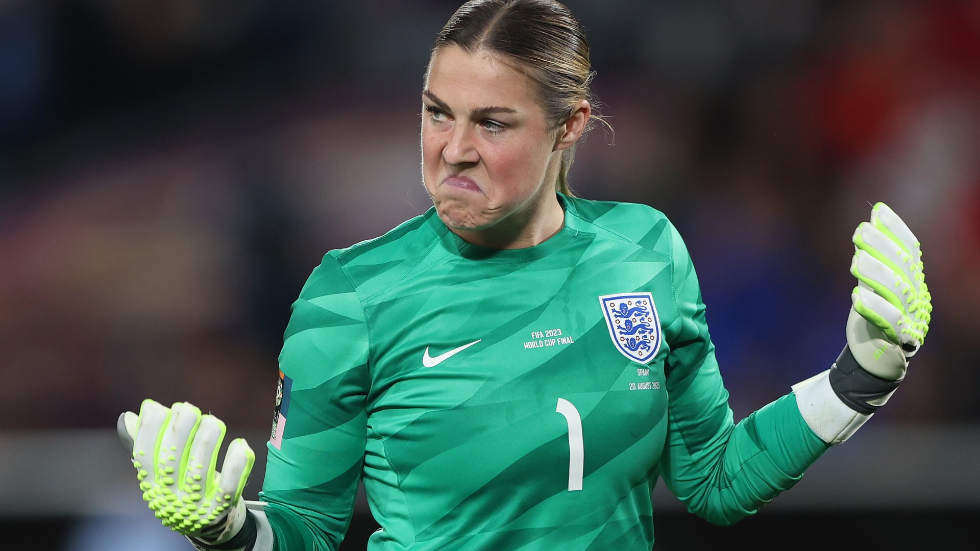 Mary Earps reveals pleasure as her England goalkeeper t-shirts SELL OUT on very first day of going on sale