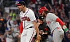 Braves level NLDS with Phillies on ‘unbelievable’ outfield double play