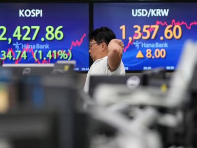 Stock exchange today: Asian shares follow Wall Street lower, and Japan reports September exports increased