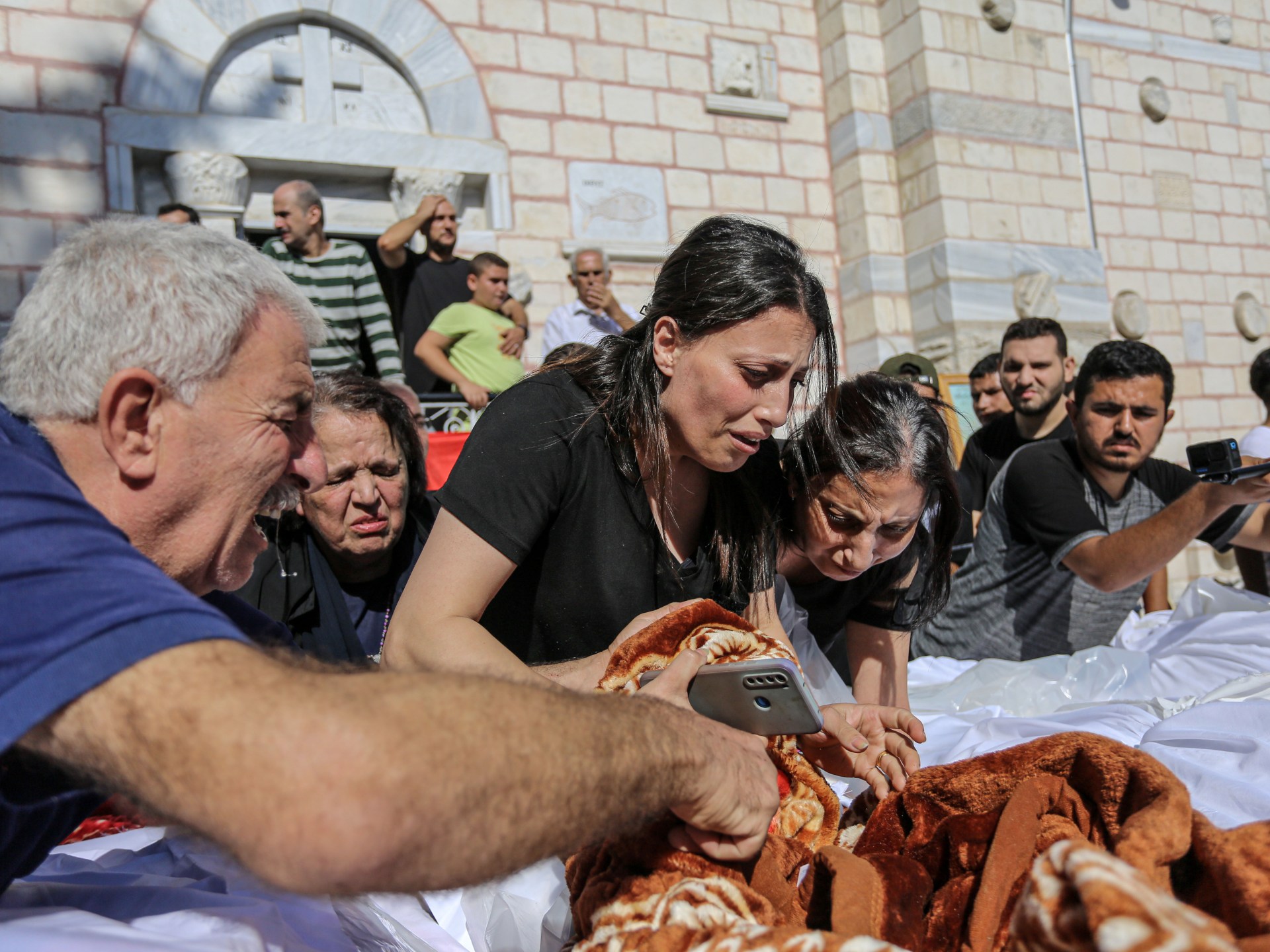 ‘We were baptised here and we will pass away here’: Gaza’s earliest church bombed