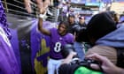 NFL defenses are careful: the Lamar Jackson leviathan might have gotten up