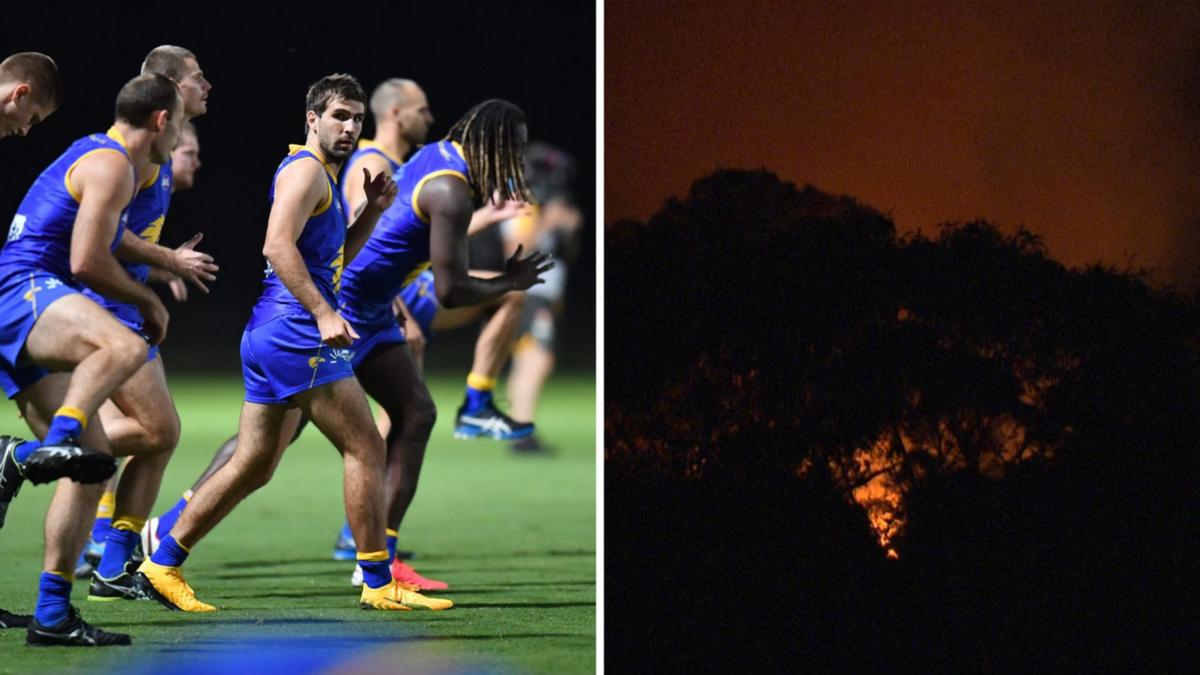 West Coast Eagles winger Andrew Gaff’s wedding event stopped by Bold Park bushfire emergency situation