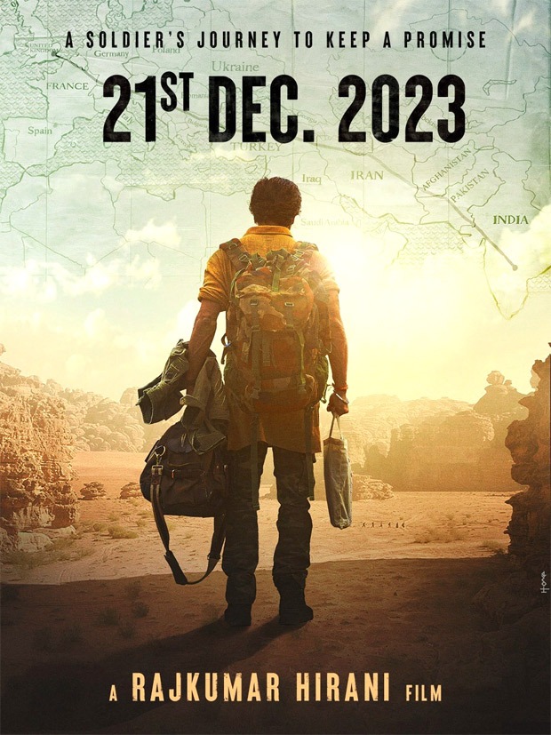 Appearance poster of Shah Rukh Khan-Rajkumar Hirani’s Dunki suggests December 21 release in India and worldwide; the tagline checks out, “A soldier’s journey to keep a pledge”