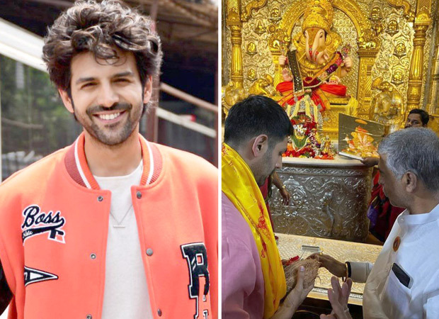 Kartik Aaryan sees Dagdusheth Halwai Ganesh temple in Pune; see pictures