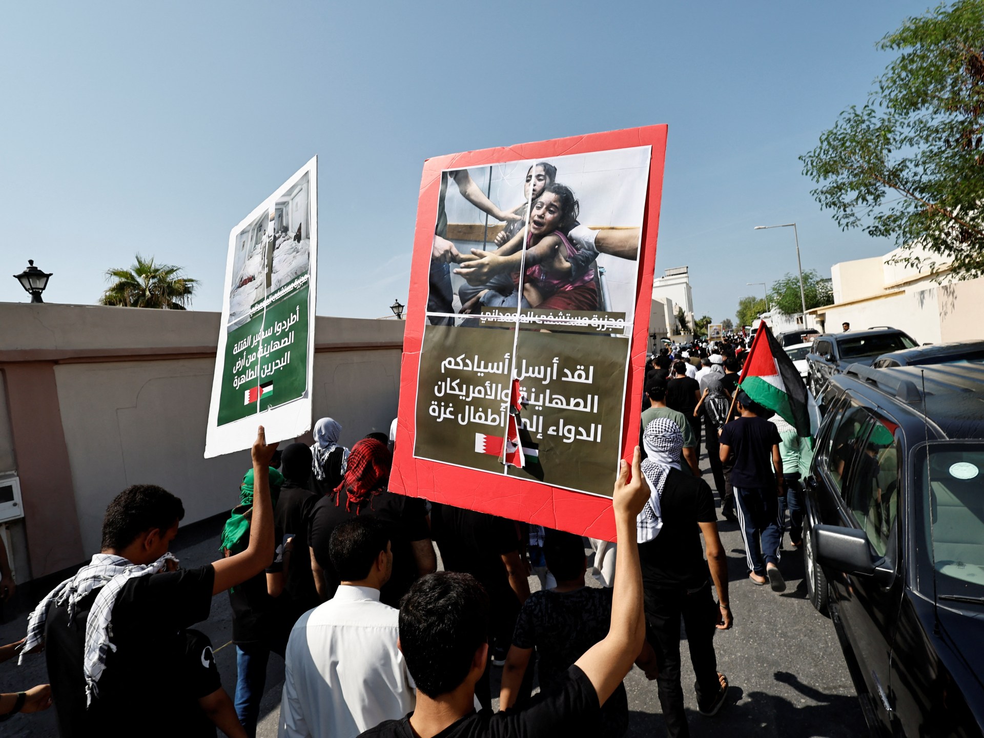 Bahrain remembers ambassador from Israel in the middle of intensifying attack on Gaza