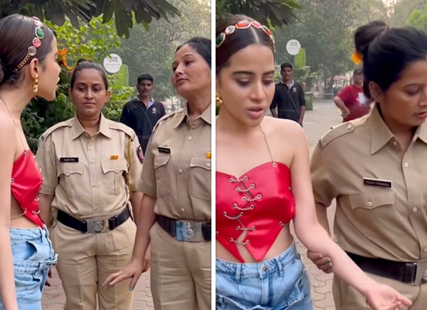 Uorfi Javed ARRESTED for her style options? Video reveals cops taking her into custody, watch