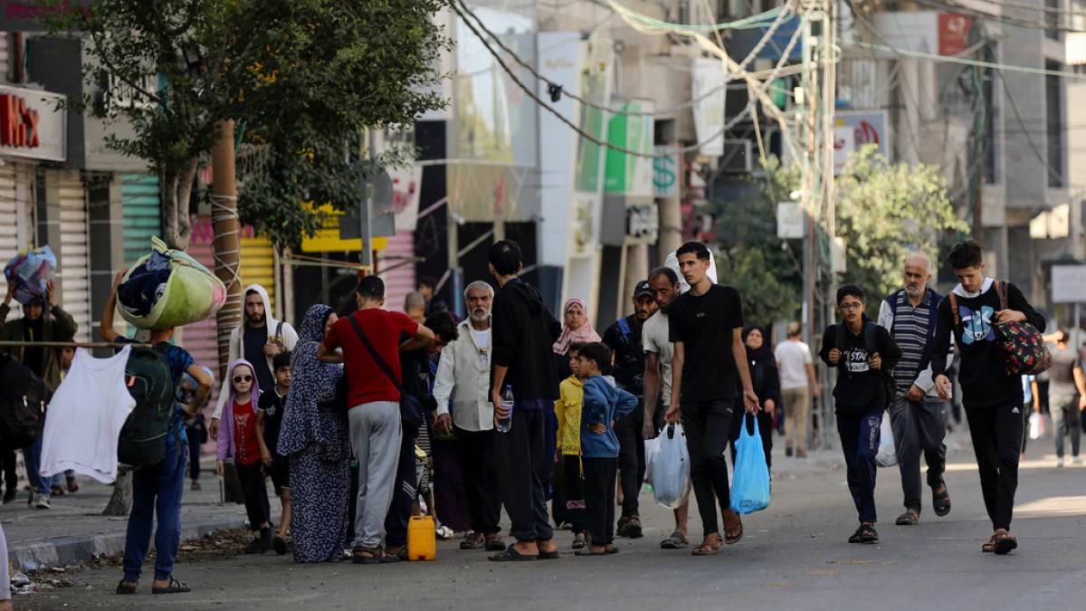 Countless Palestinians get away northern Gaza in ‘desperate journey’