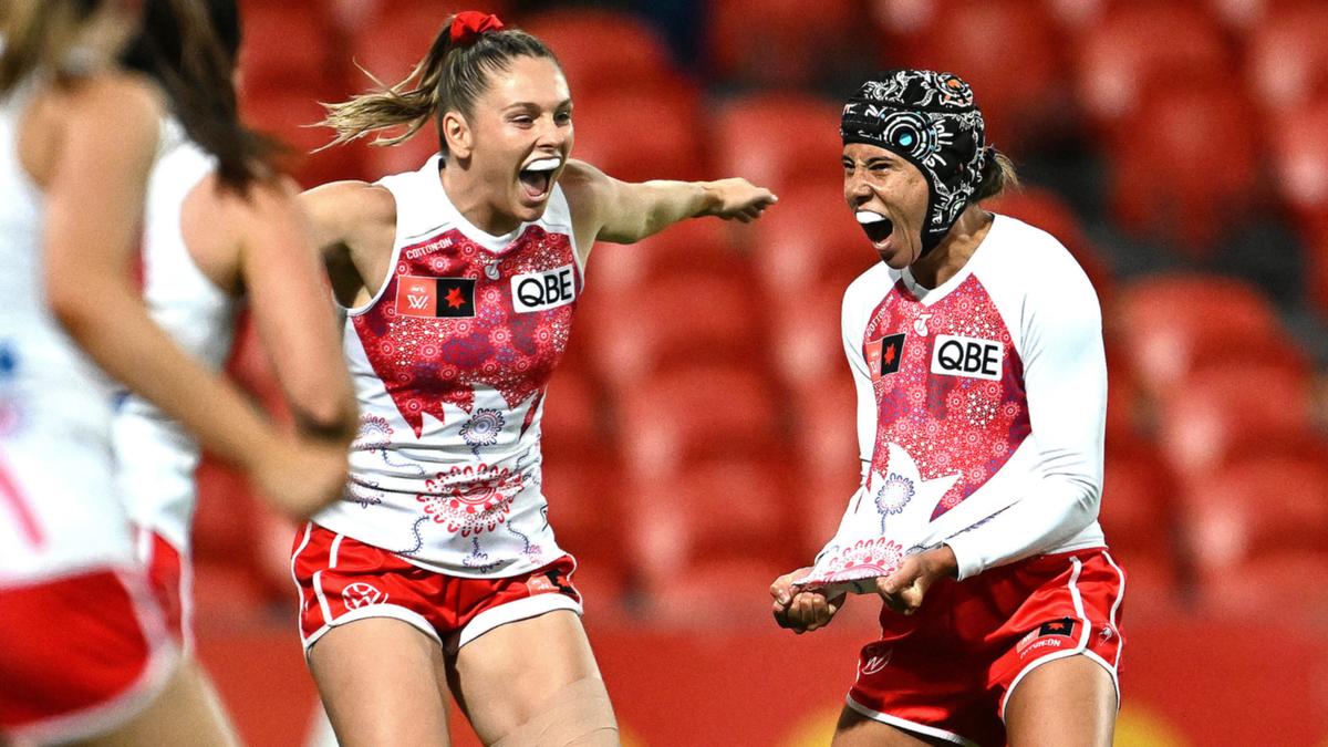 Sydney Swans continue impressive AFLW season with upset finals win over Gold Coast