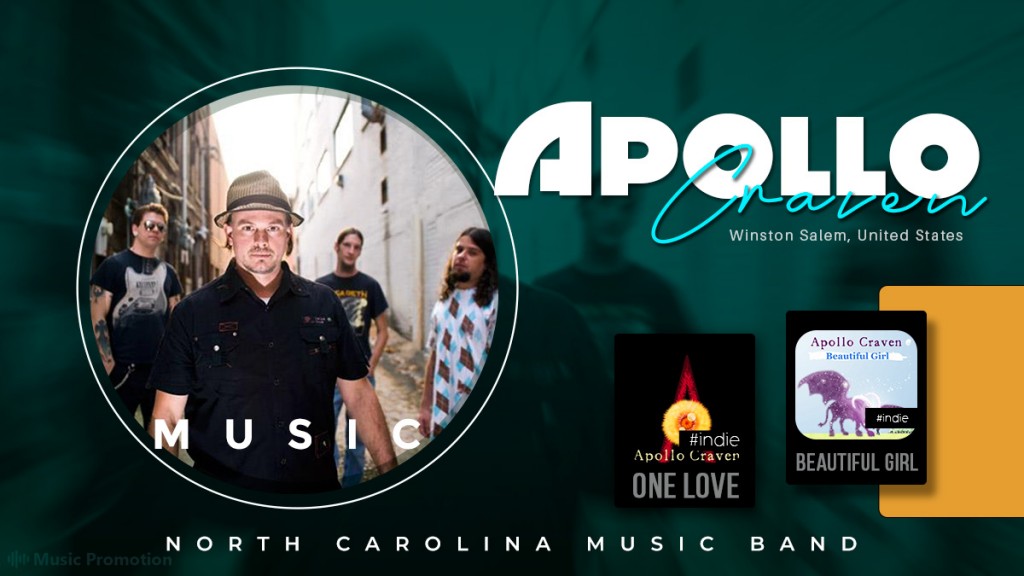 Groove to a Soulful String of Musicals by the North Carolina Music Band, Apollo Craven