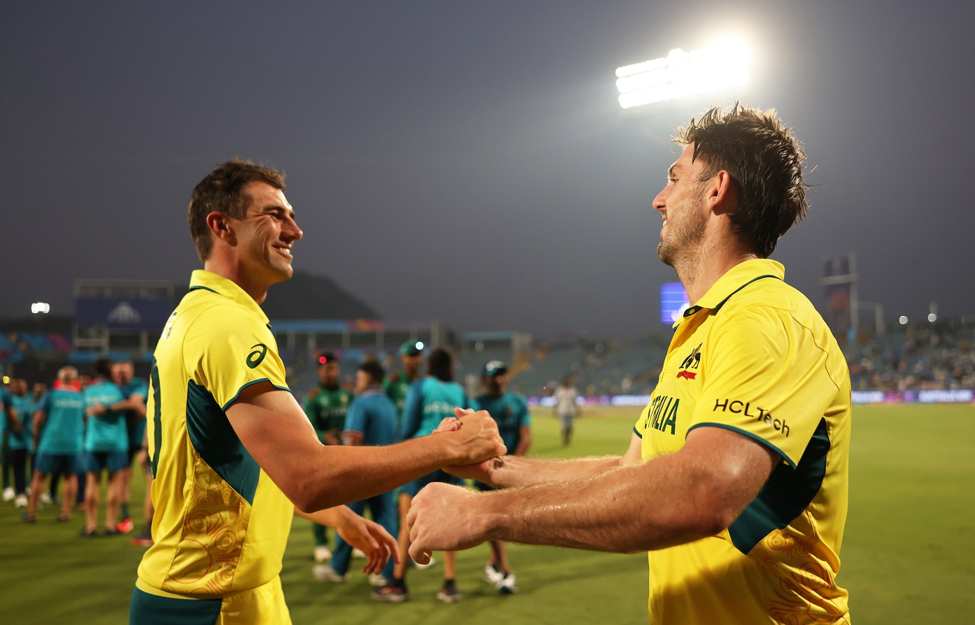 ODI World Cup absorb: Marsh goes huge, NZ locked into semis, England surface with a bang