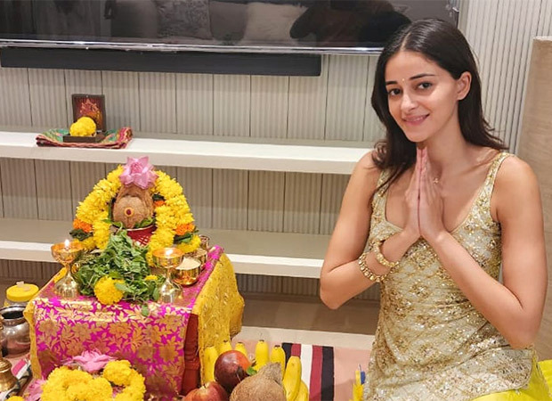 Ananya Panday commemorates Dhanteras at her brand-new home, shares looks on Instagram