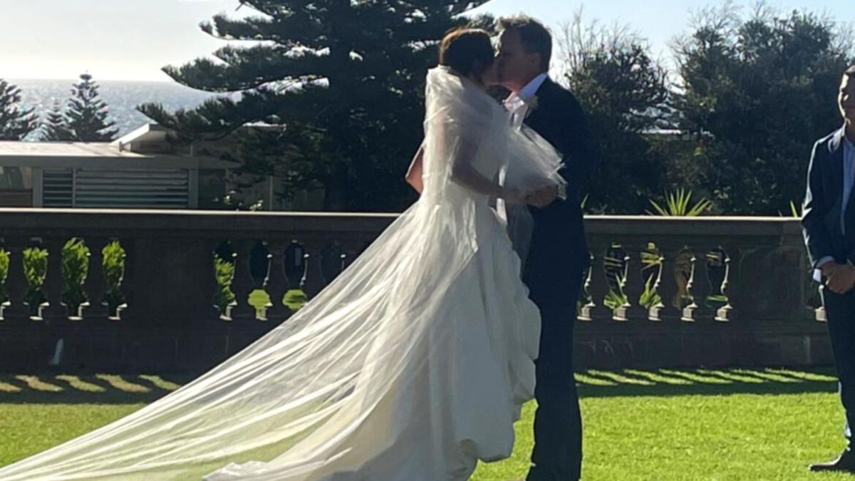 Channel 7 sports speaker James Brayshaw and Lisa Christie get married in stunning Perth wedding event