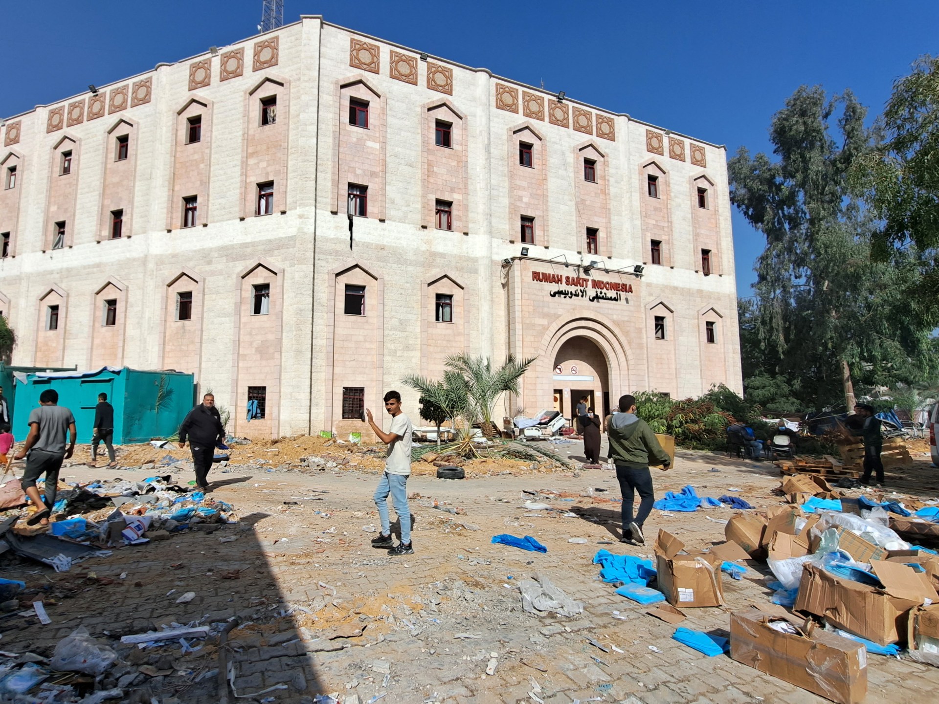 Gaza’s Indonesian Hospital in ruins after Israeli raid, days-long siege