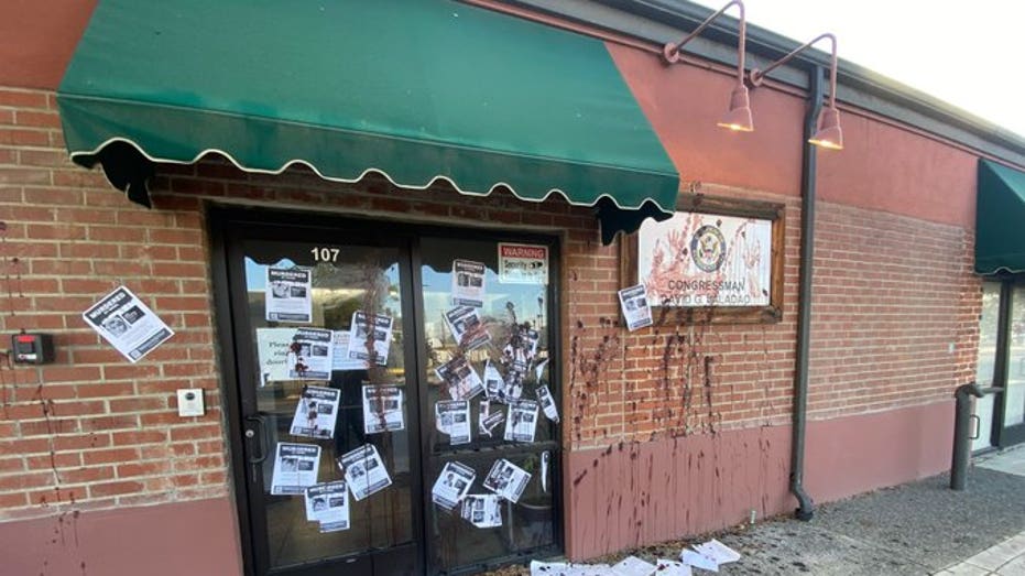 California GOP Rep. David Valadao’s office vandalized by anti-Israel protestors