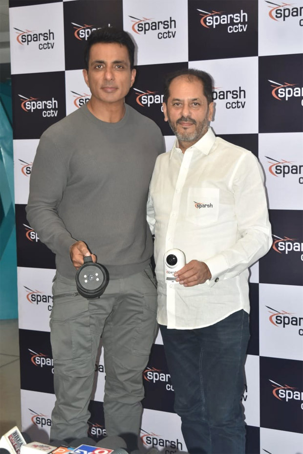 Sonu Sood ends up being the brand name ambassador of Sparsh CCTV