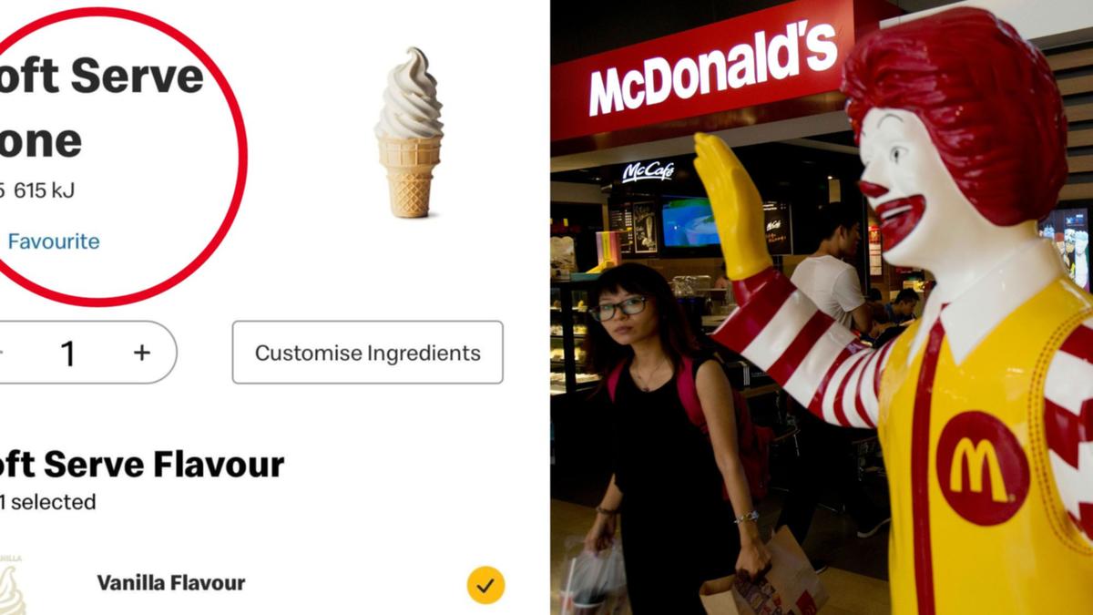 McDonald’s under fire over brand-new expense of soft serve cones: ‘Four times the cost’