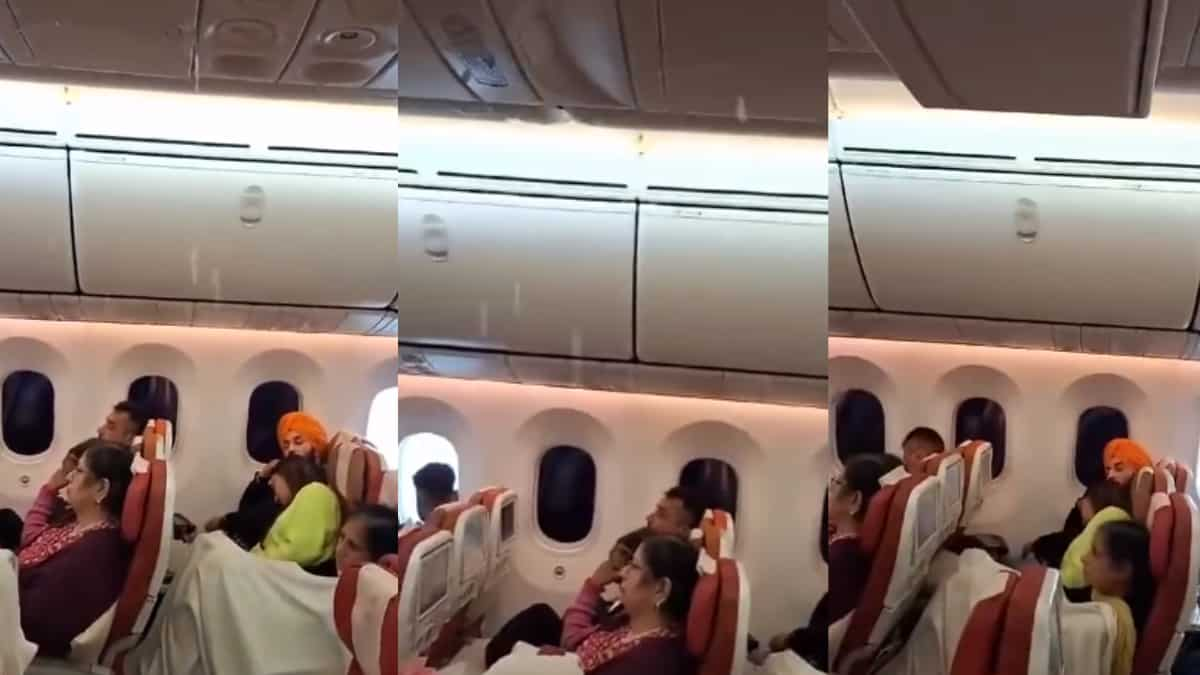 See: Water leakages from overhead bins in Air India flight, leaflet concerns airline company’s ‘immersive experience’