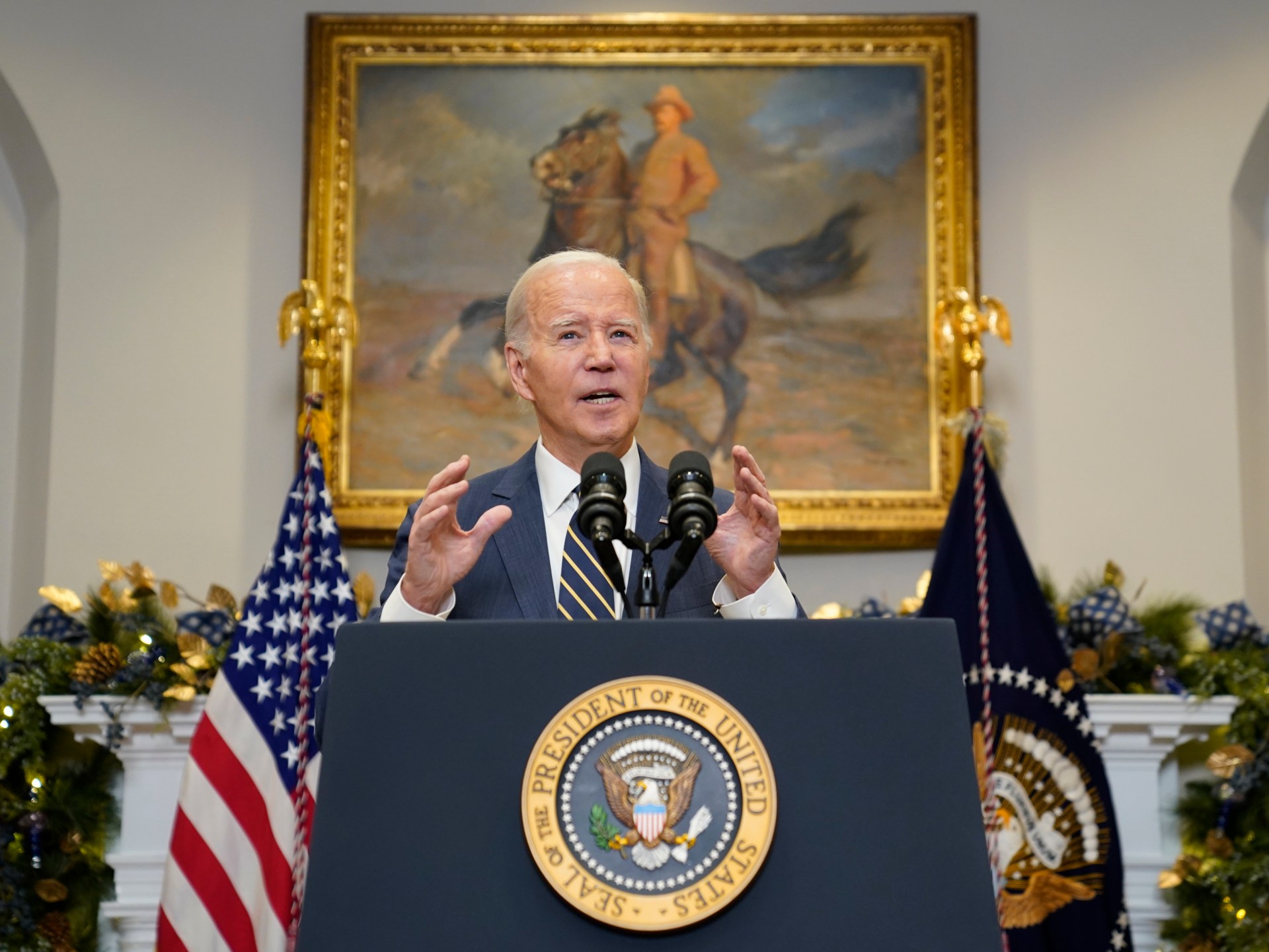 Republicans obstruct Ukraine financing over US-Mexico border in spite of Biden pleas