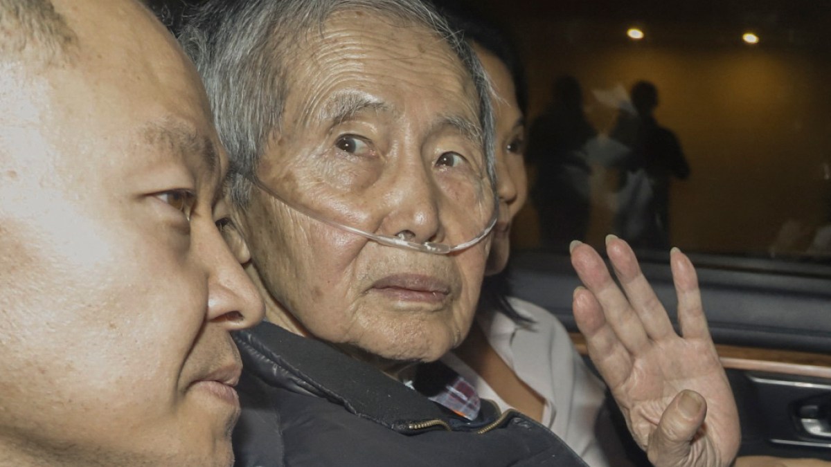 Former President Alberto Fujimori launched from Peru jail after 16 years