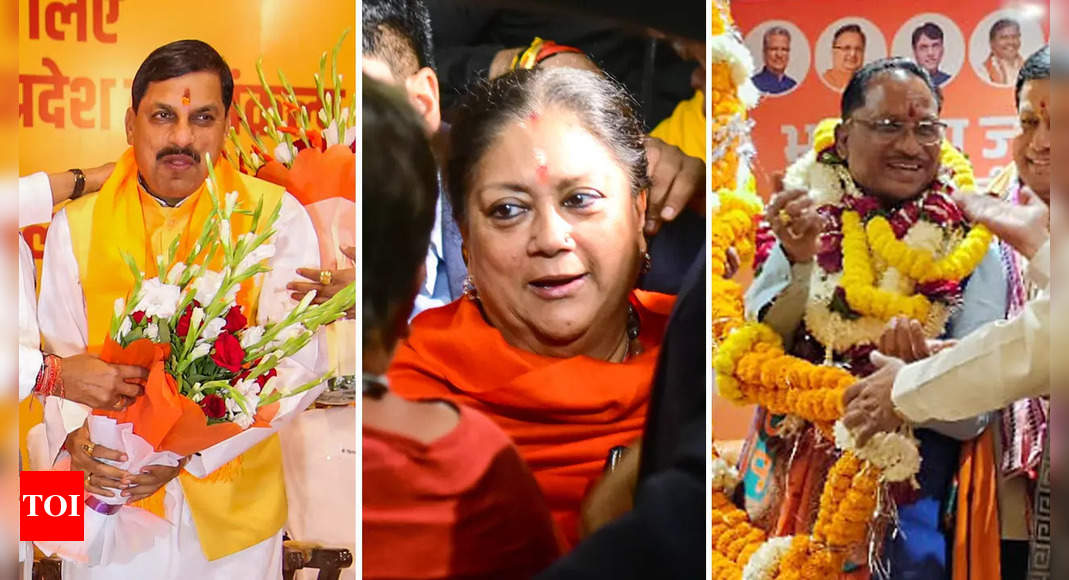 BJP selects brand-new faces in Madhya Pradesh, Chhattisgarh: What does it imply for Vasundhara Raje?