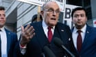 Rudy Giuliani dismisses $148m damages verdict as ‘absurd’ as former election workers praise decision – as it happened