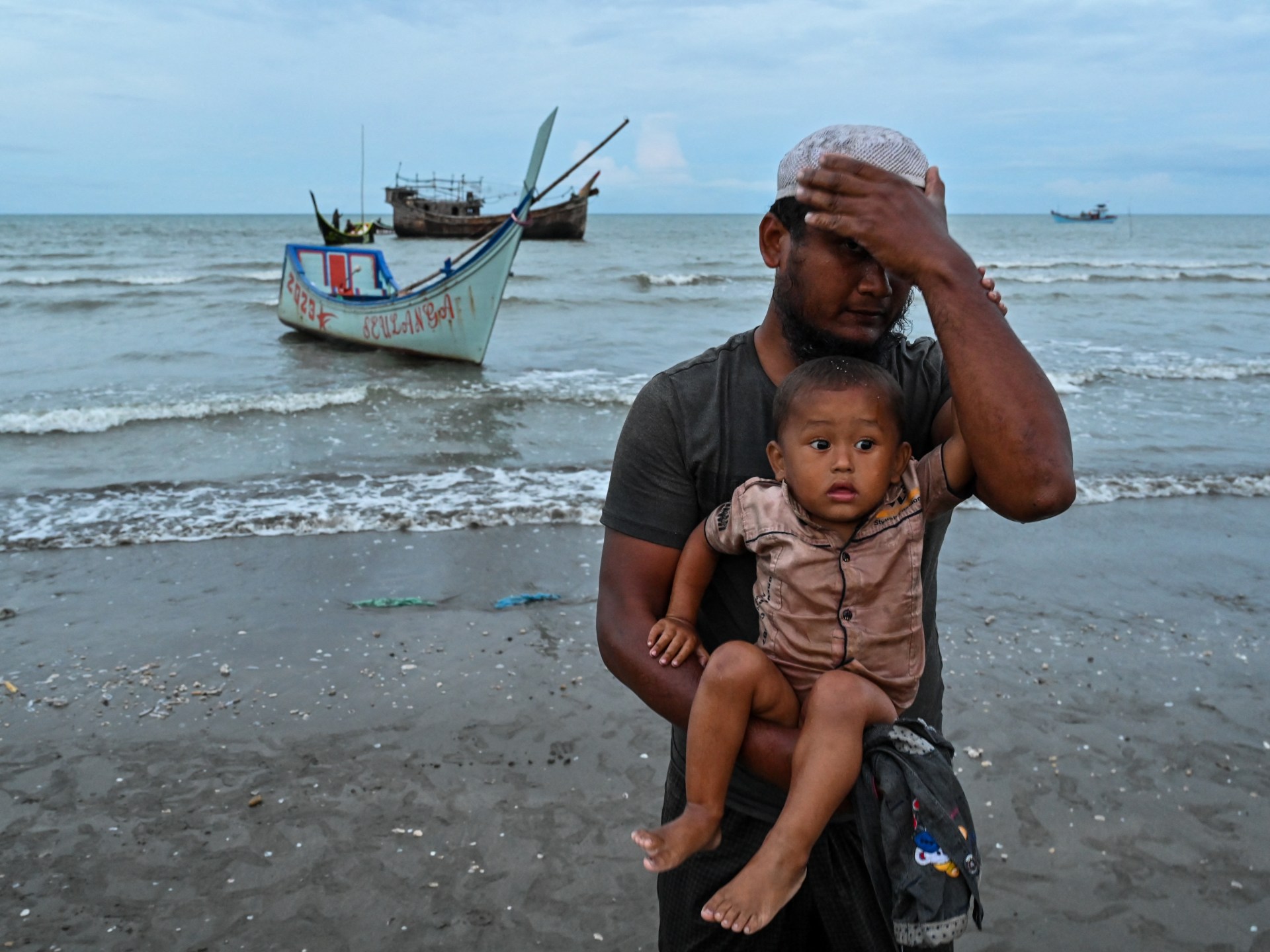 ‘Many more might pass away’: Urgent plea for Rohingya refugees caught at sea