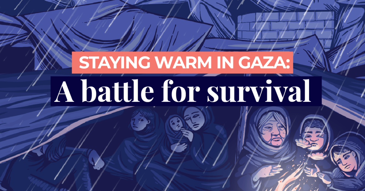 Remaining warm in Gaza: A fight for survival