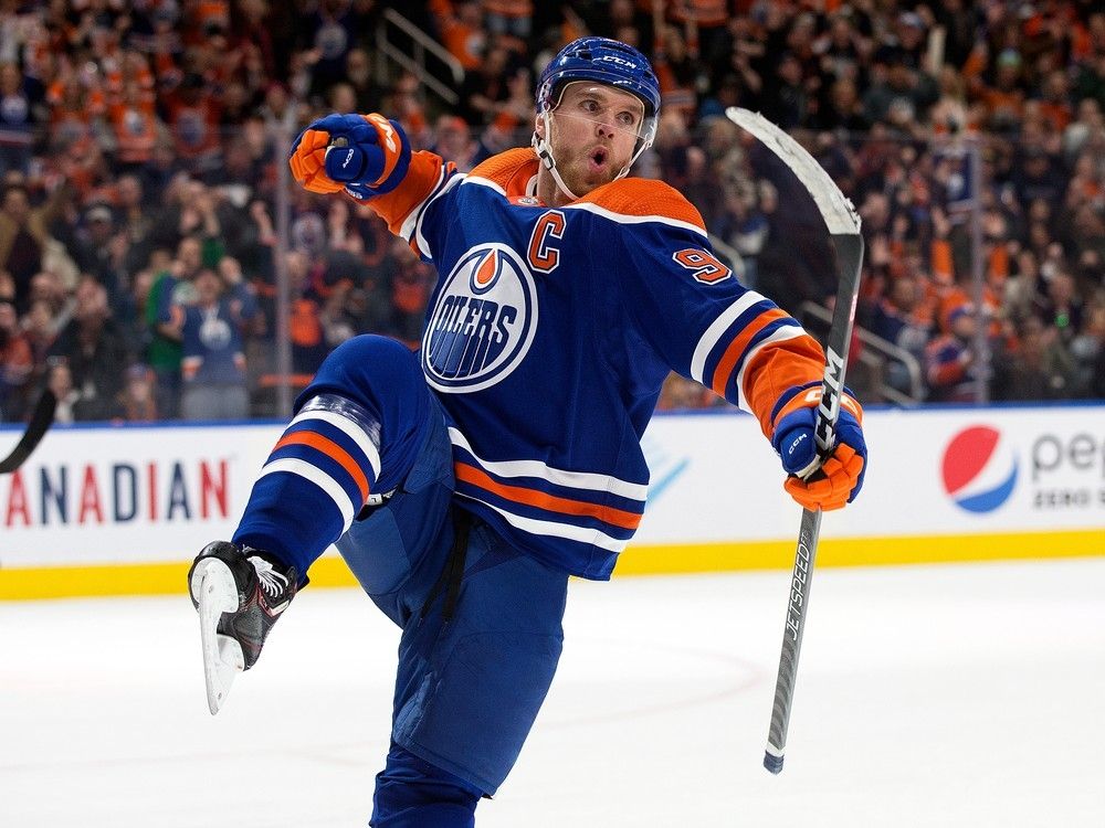 Christmas cheer! The very best feature of each and every Edmonton Oilers gamer