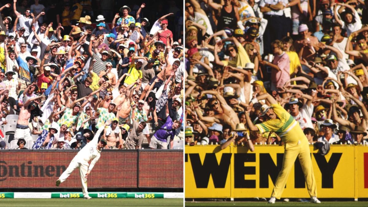 Travis Head channels his inner Merv Hughes with traditional warm-up tribute throughout Boxing Day Test