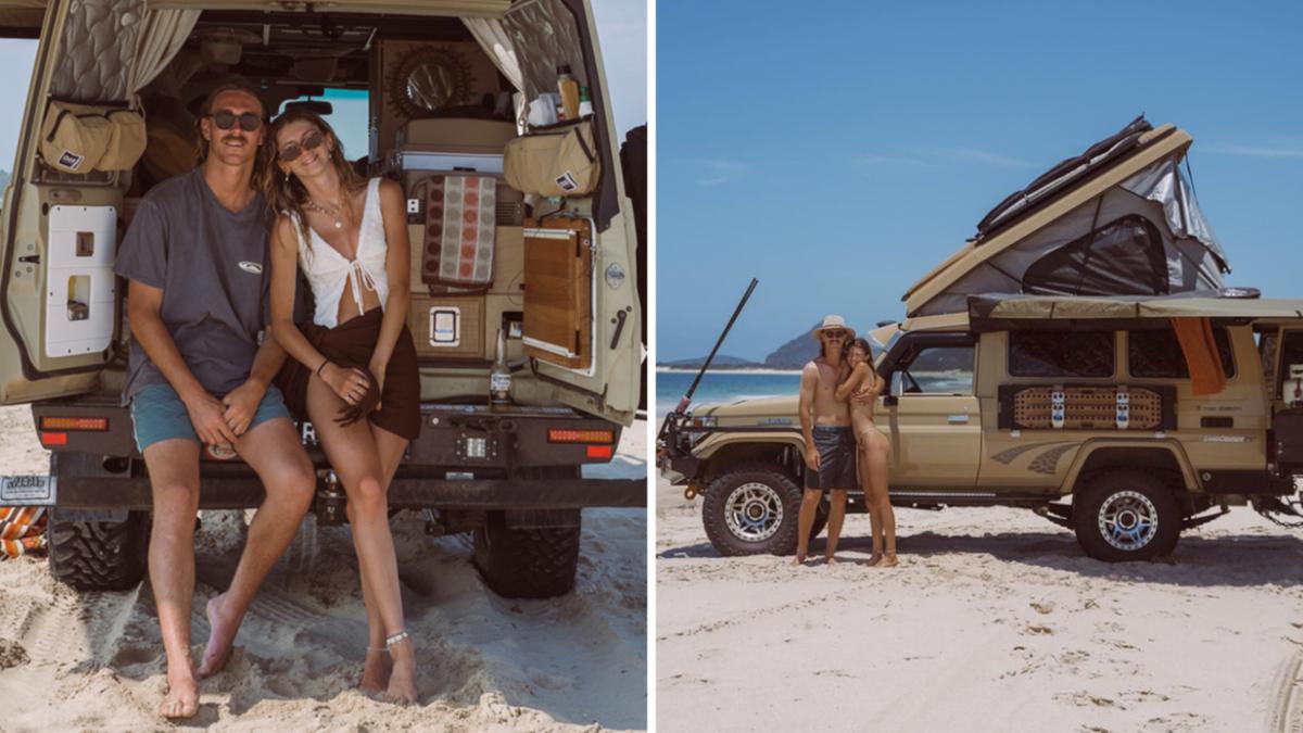 How Aussie couple beat the rental crisis by living out of a small home on wheels: ‘You do not require much to have a pleased life’