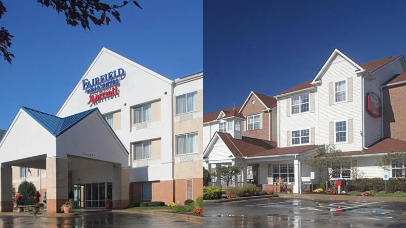 81 Room Fairfield Inn & & Suites and 72 Room TownePlace Suites in Northeast Ohio Listed for Sale