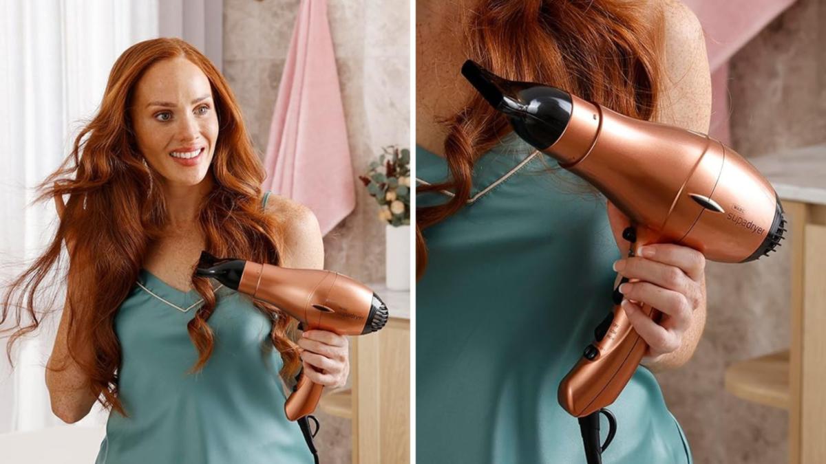 Finest hairdryer with a diffuser: Get 27 percent off the Wahl Copper Supadryer that’s best for taking a trip