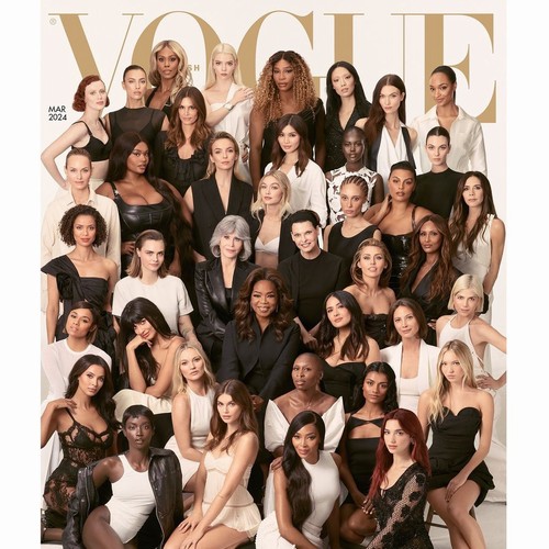 40 stars posture for Edward Enninful’s goodbye British Vogue cover