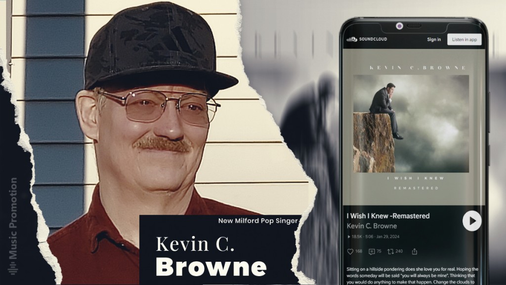 The New Milford Pop Singer, Kevin C. Browne Brings Melody on the Stage With ‘I Wish I Knew